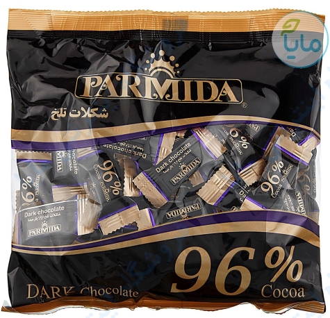 شکلات تلخ سلفونی 96 درصد 320 گرمی پارمیدا