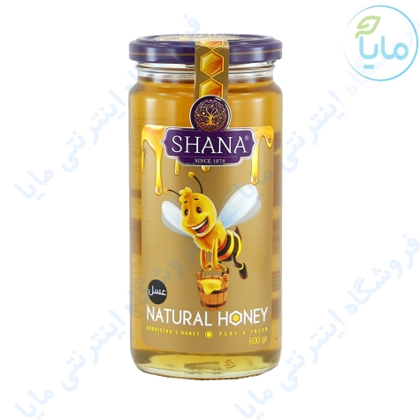 عسل شیشه 600گرمی شانا
