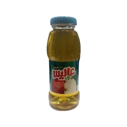 آبمیوه نکتارشیشه سیب200 سی سی عالیس
