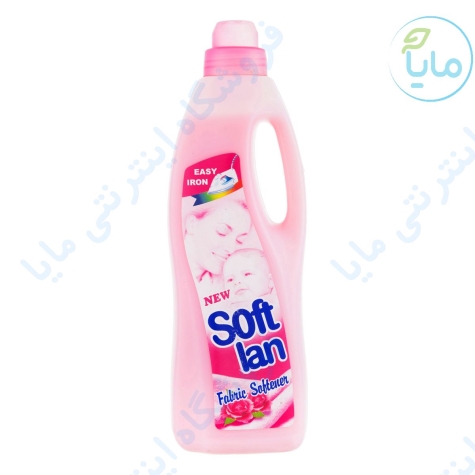 نرم کننده حوله و لباس صورتی 1 لیتری  سافتلن
