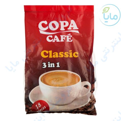قهوه کافه کلاسیک کیسه ای  18 گرمی کوپا