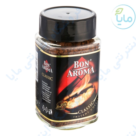 قهوه فوری شیشه ای 100 گرم کلاسیک بن آروما