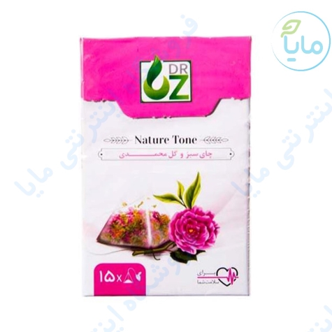 چای سبز و گل محمدی 15 عددی - Dr oz