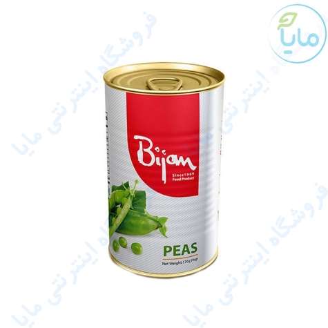 کنسرو نخود فرنگی 380گرمی بیژن