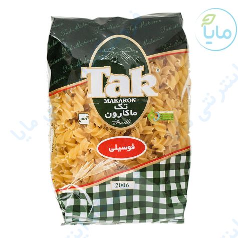 پاستا سبزیجات 500 گرمی تک‎ماکارون