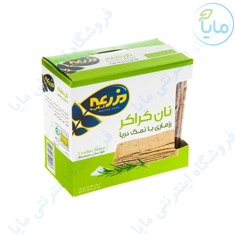 نان کراکر رزماری با نمک دریا مزرعه