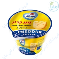 پنیر پروسس با طعم چدار کاسه ای  115 گرمی آلیما