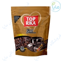 پودر قهوه فوری گلد 100 گرمی ( 40 عدد 2.5 گرمی ) TopRika